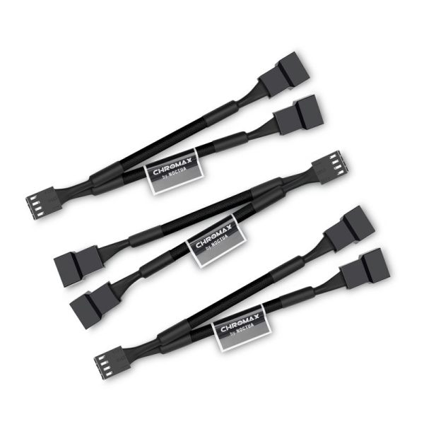 Noctua NA-SYC1 chromax.black Y-splitter cable set for fans – black