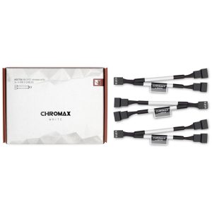 Noctua NA-SYC1 chromax.white Y-splitter cable set for fans - white