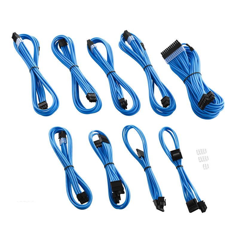 CableMod PRO ModMesh C-Series AXi, HXi and RM Cable Kit - Light Blue : image 2