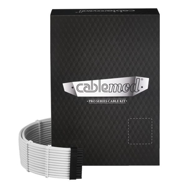 CableMod PRO ModMesh C-Series RMi and RMx Cable Kit – White