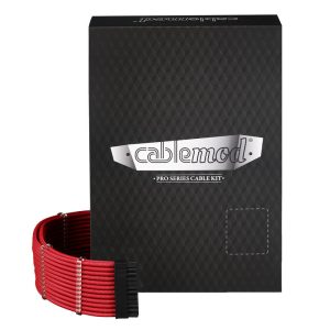 CableMod PRO ModMesh C-Series RMi and RMx Cable Kit - Red