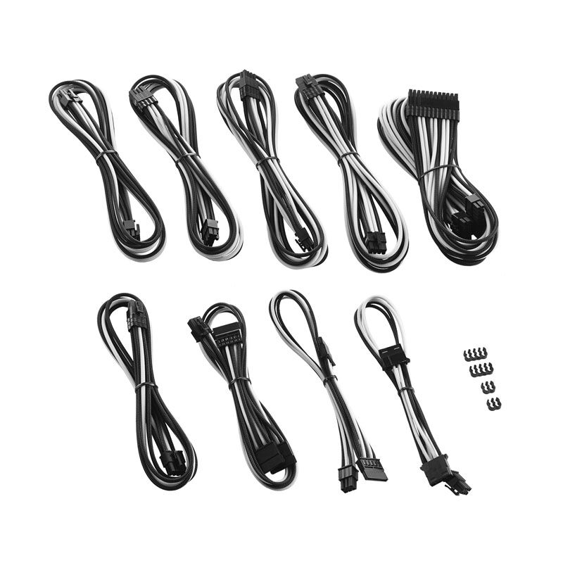 CableMod PRO ModMesh C-Series RMi and RMx Cable Kit - black / white : image 2