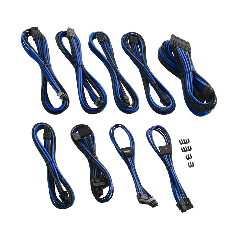 CableMod PRO ModMesh C-Series AXi, HXi and RM Cable Kit - Black / Blue : image 3