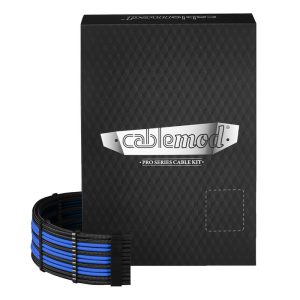 CableMod PRO ModMesh C-Series AXi, HXi and RM Cable Kit - Black / Blue : image 1