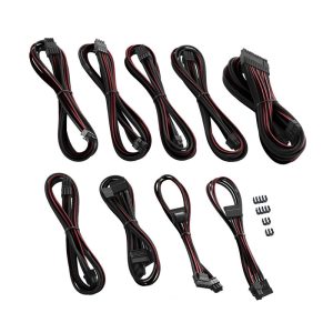 CableMod PRO ModMesh C-Series AXi, HXi and RM Cable Kit - Black / Blood Red