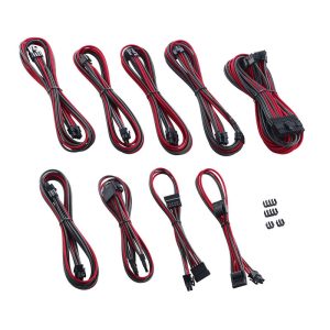 CableMod PRO ModMesh C-Series AXi, HXi and RM Cable Kit - carbon / red