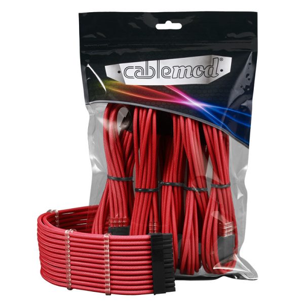 CableMod PRO ModMesh Cable Extension Kit – Red