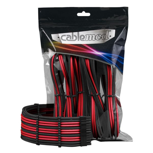 CableMod PRO ModMesh Cable Extension Kit – black / red