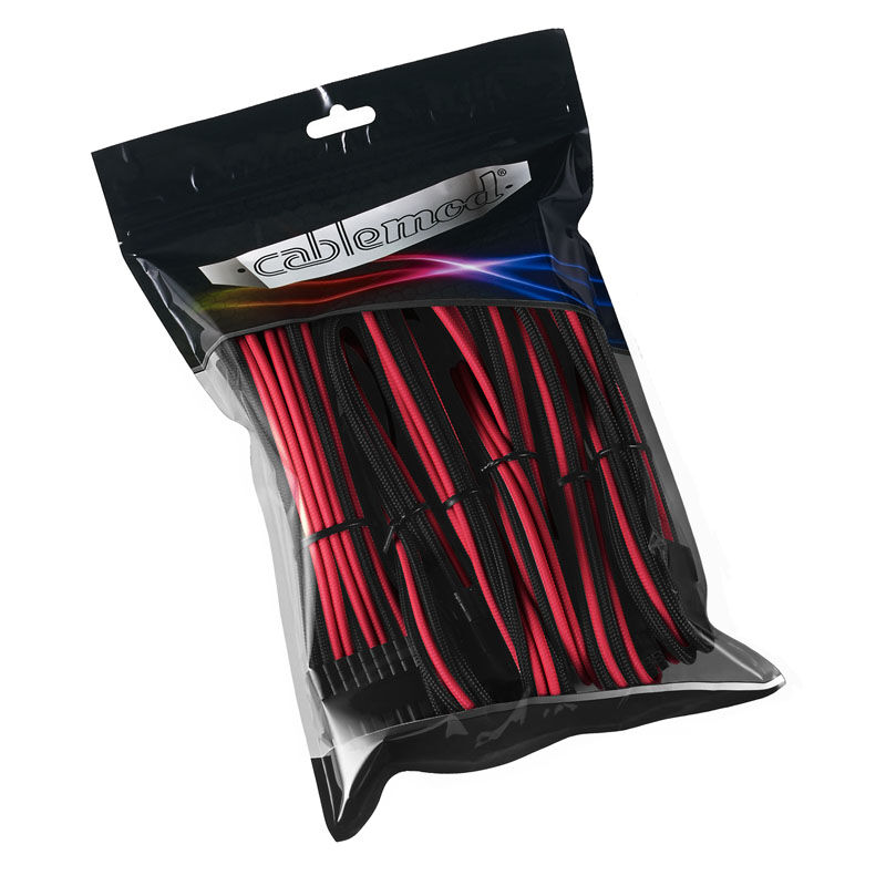 CableMod PRO ModMesh Cable Extension Kit - black / red