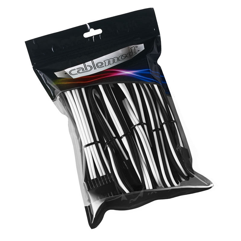 CableMod PRO ModMesh Cable Extension Kit - black / white
