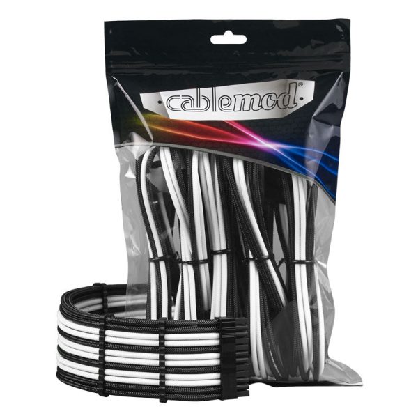 CableMod PRO ModMesh Cable Extension Kit – black / white