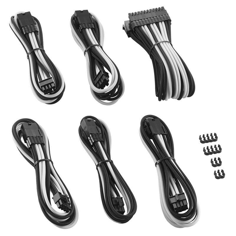 CableMod PRO ModMesh Cable Extension Kit - black / white