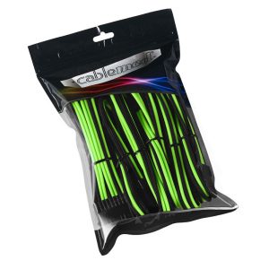 CableMod PRO ModMesh Cable Extension Kit - black / light green