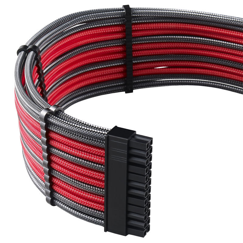 CableMod PRO ModMesh Cable Extension Kit - carbon / red