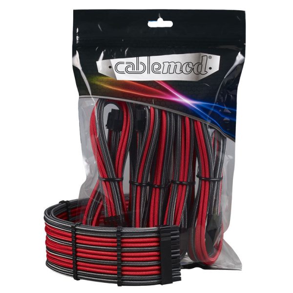 CableMod PRO ModMesh Cable Extension Kit – carbon / red