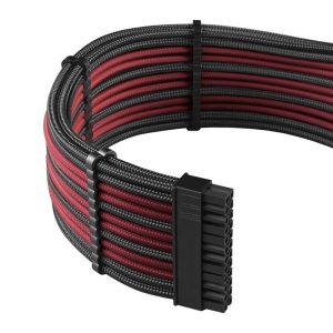 CableMod PRO ModMesh RT-Series ASUS ROG / Seasonic Cable Kits - Black / Blood Red : image 3