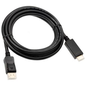 Inline DisplayPort to HDMI Converter Cable, 4K / 60Hz, black - 3m : image 2