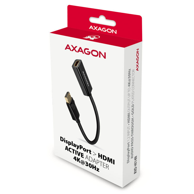 AXAGON RVD-HI14N DisplayPort > HDMI 1.4 adapter 4K/30Hz : image 2