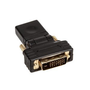 InLine HDMI-DVI Adapter, HDMI Socket - DVI Plug, flexible angle : image 2