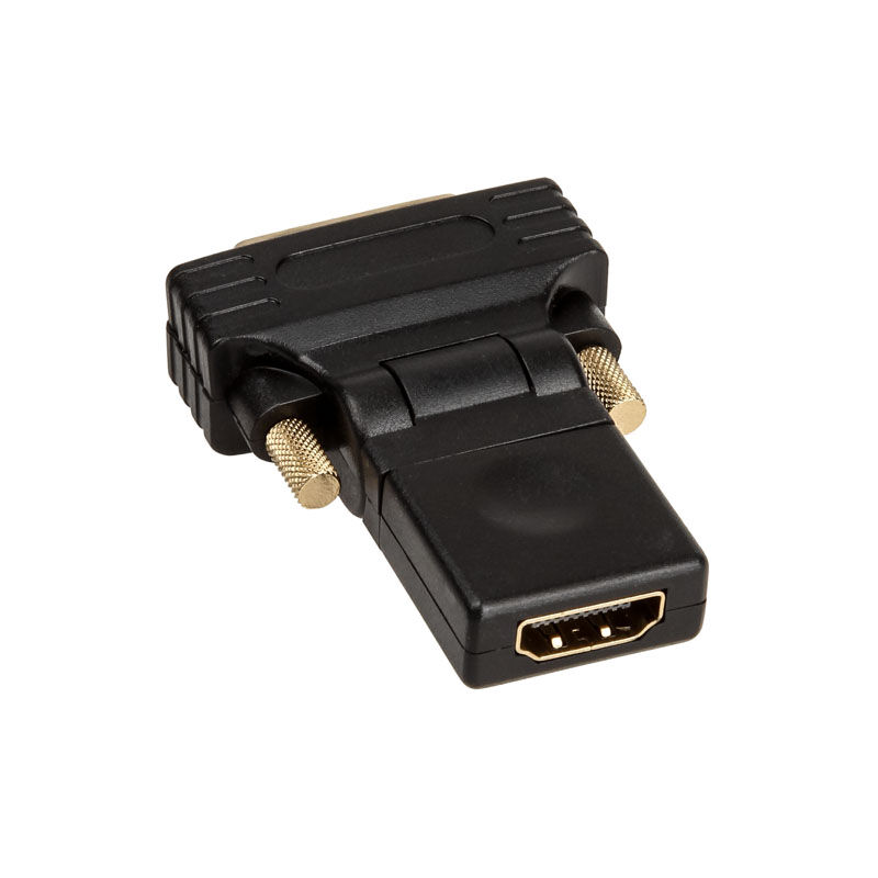 InLine HDMI-DVI Adapter, HDMI Socket - DVI Plug, flexible angle : image 1