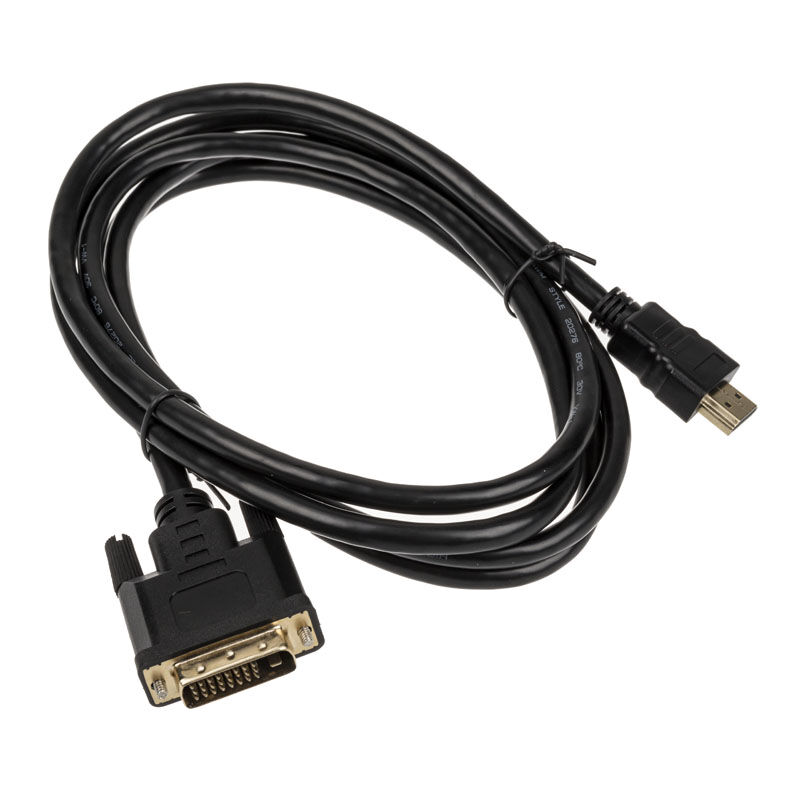 Akasa DVI-D to HDMI cable - black - 2m : image 2