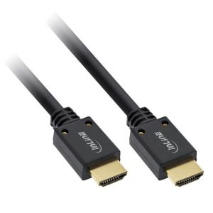 InLine HDMI Ultra High Speed 8K4K cable, black - 1m : image 1