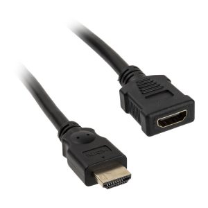 InLine HDMI extension plug / socket, black - 5m : image 1