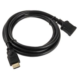 InLine HDMI extension plug / socket, black - 2m : image 2