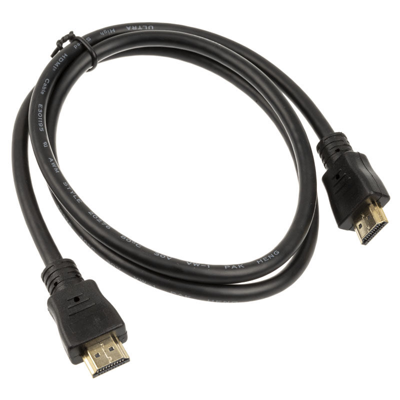 Akasa 8K HDMI to HDMI cable, 60Hz, black - 1m : image 2