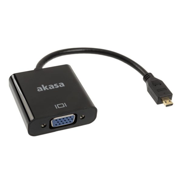 Akasa Micro HDMI to VGA converter adapter