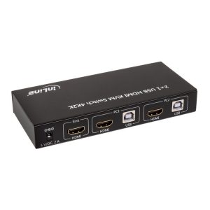 InLine KVM Switch, 2-port HDMI 4K2K with audio