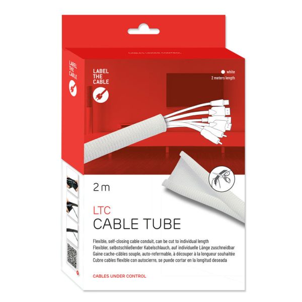 LABEL THE CABLE Cable hose 2m – white