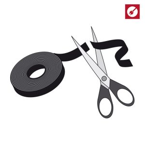 LABEL THE CABLE PRO Roll Dual Velcro roller 25m - black : image 4