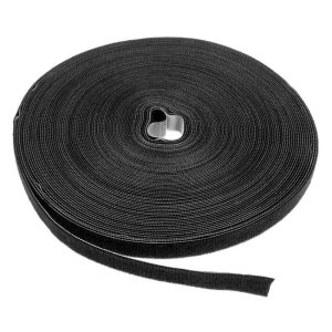 LABEL THE CABLE PRO Roll Dual Velcro roller 25m - black : image 1