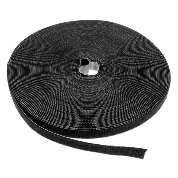 LABEL THE CABLE PRO Roll Dual Velcro roller 25m – black