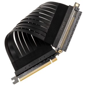 Akasa Riser Black X2, Premium PCIe 3.0 x 16 Riser Cable, 20cm - black : image 3