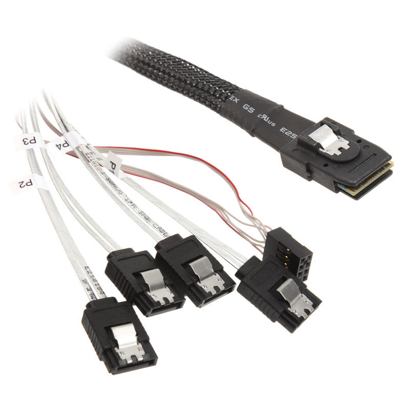 Silverstone SST-CPS03 Mini-SAS to SATA cable 50cm