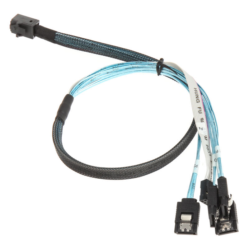 Silverstone SST-05 CPS Mini-SAS to SATA 7-Pin Cable 50 cm : image 2