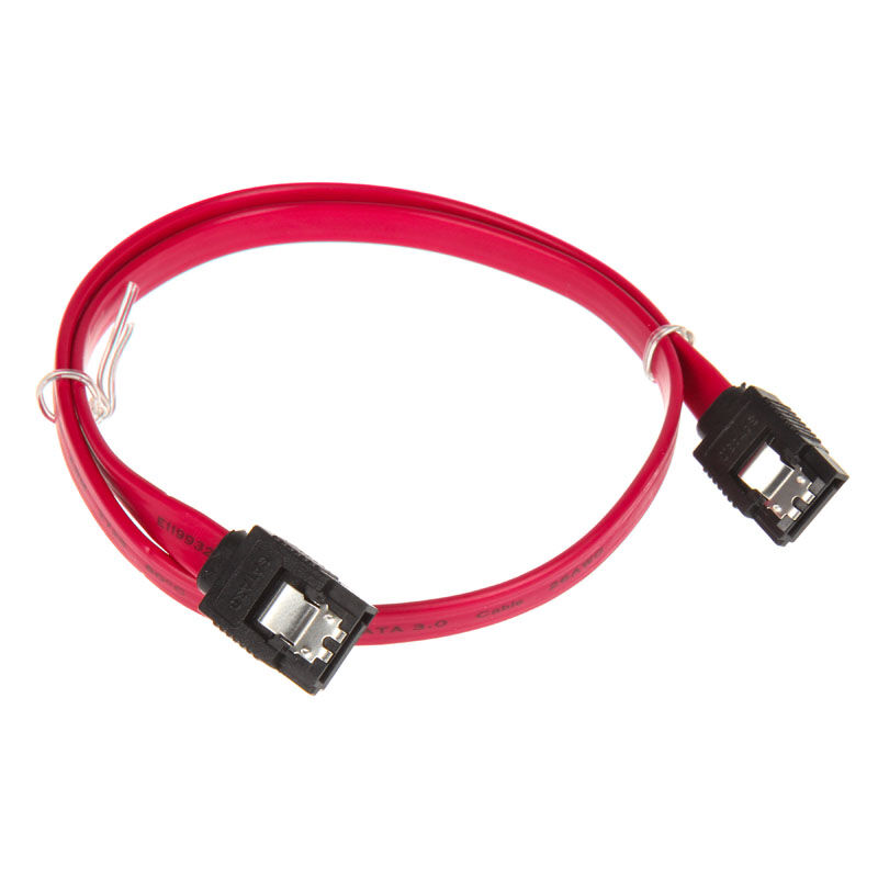 InLine SATA III (6Gb / s) cable, red - 0.5m : image 2