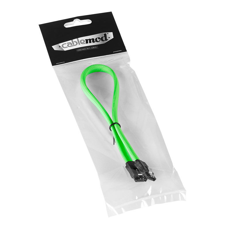 CableMod ModMesh SATA 3 Cable 60cm - light green