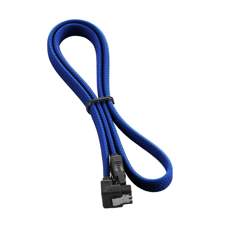 CableMod ModMesh Right Angle SATA 3 Cable 60cm - Blue : image 2