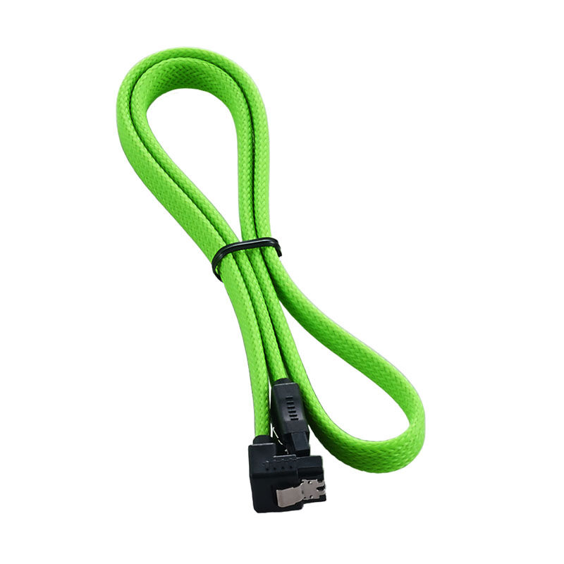 CableMod ModMesh Right Angle SATA 3 Cable 60cm - light green : image 2