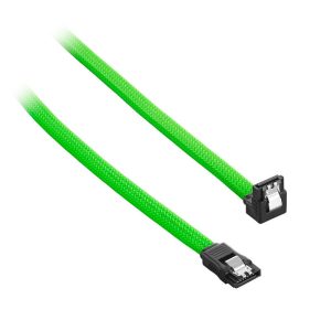 CableMod ModMesh Right Angle SATA 3 Cable 60cm - light green : image 1