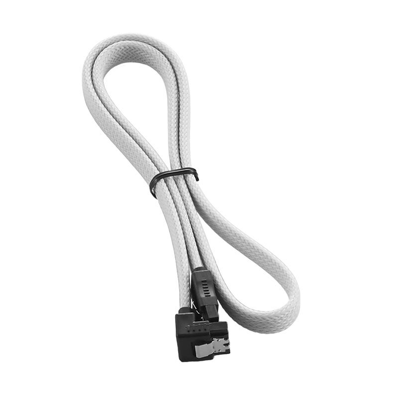 CableMod ModMesh Right Angle SATA 3 Cable 60cm - white : image 2