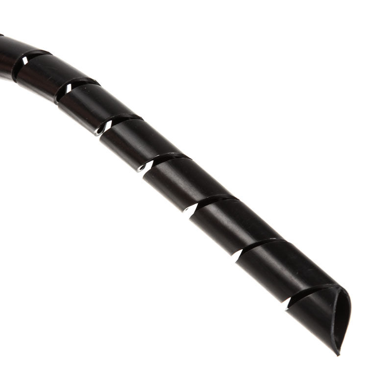InLine spiral ribbon cable conduit, 18mm x 10m, black : image 1