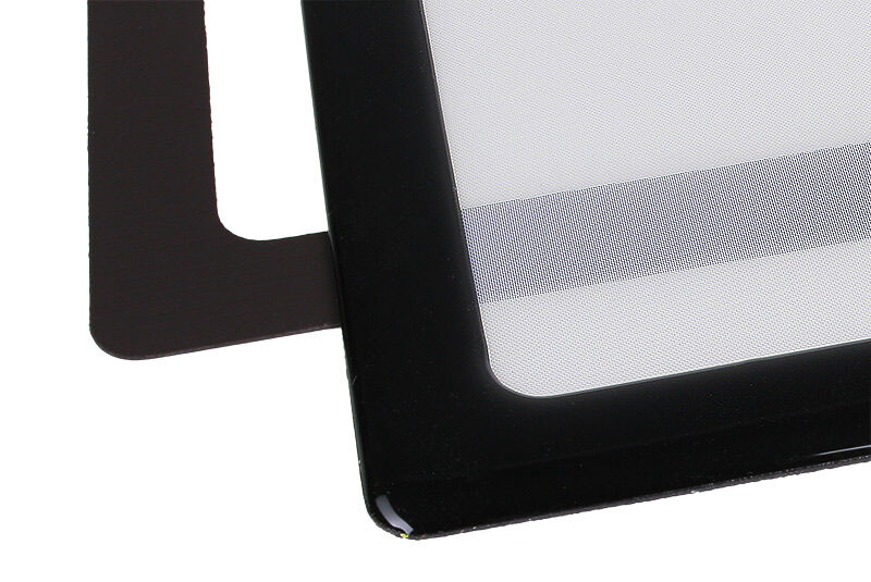 DEMCiflex Dust Filter 80mm Square black / white