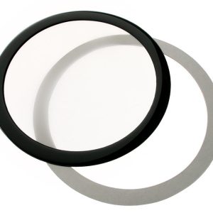 DEMCiflex Round Dust filter 200mm black / white