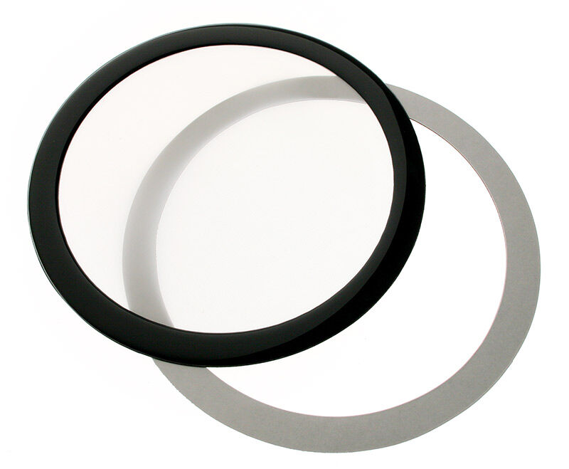 DEMCiflex Round Dust filter 225mm black / white