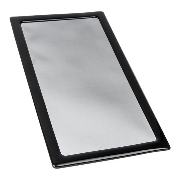 Demciflex dust filter 240mm x 120mm – black / black
