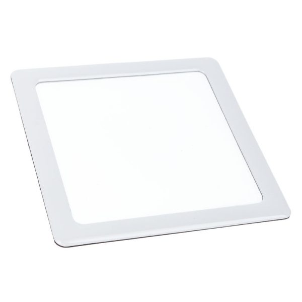 Demciflex dust filter 120mm, square – white / white